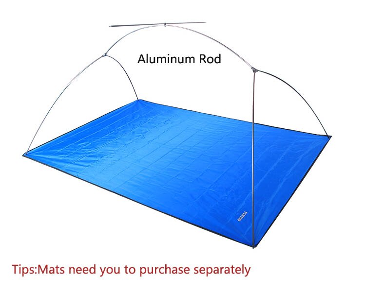 Cheap Goat Tents FLYTOP Ultralight 2 Person Outdoor Tent Waterproof Double Layer Aluminum Rod Tourist Camping Hiking Tent For Outdoor Recreation Tents 